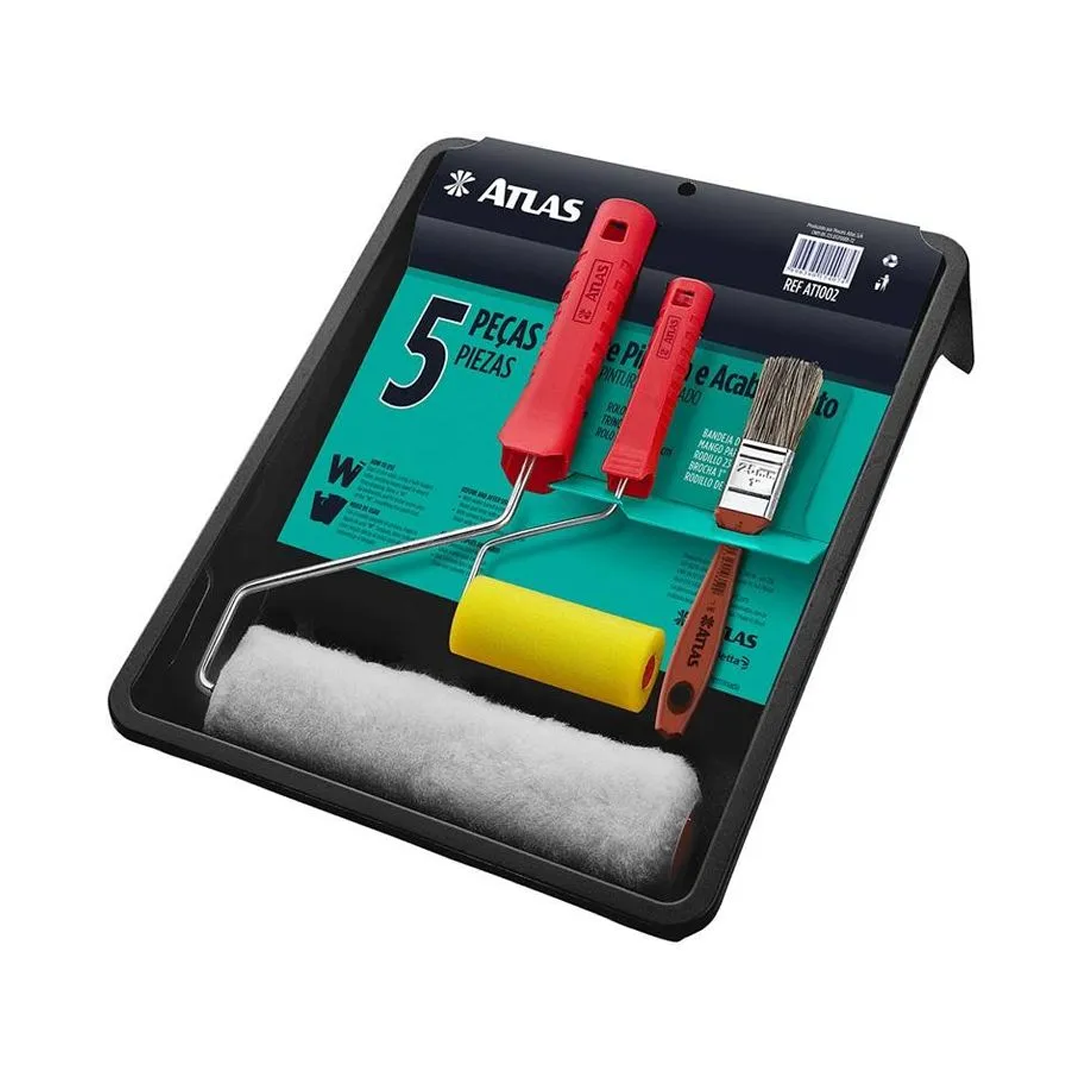 Kit de Pintura Acabamento 5 Peças – Atlas