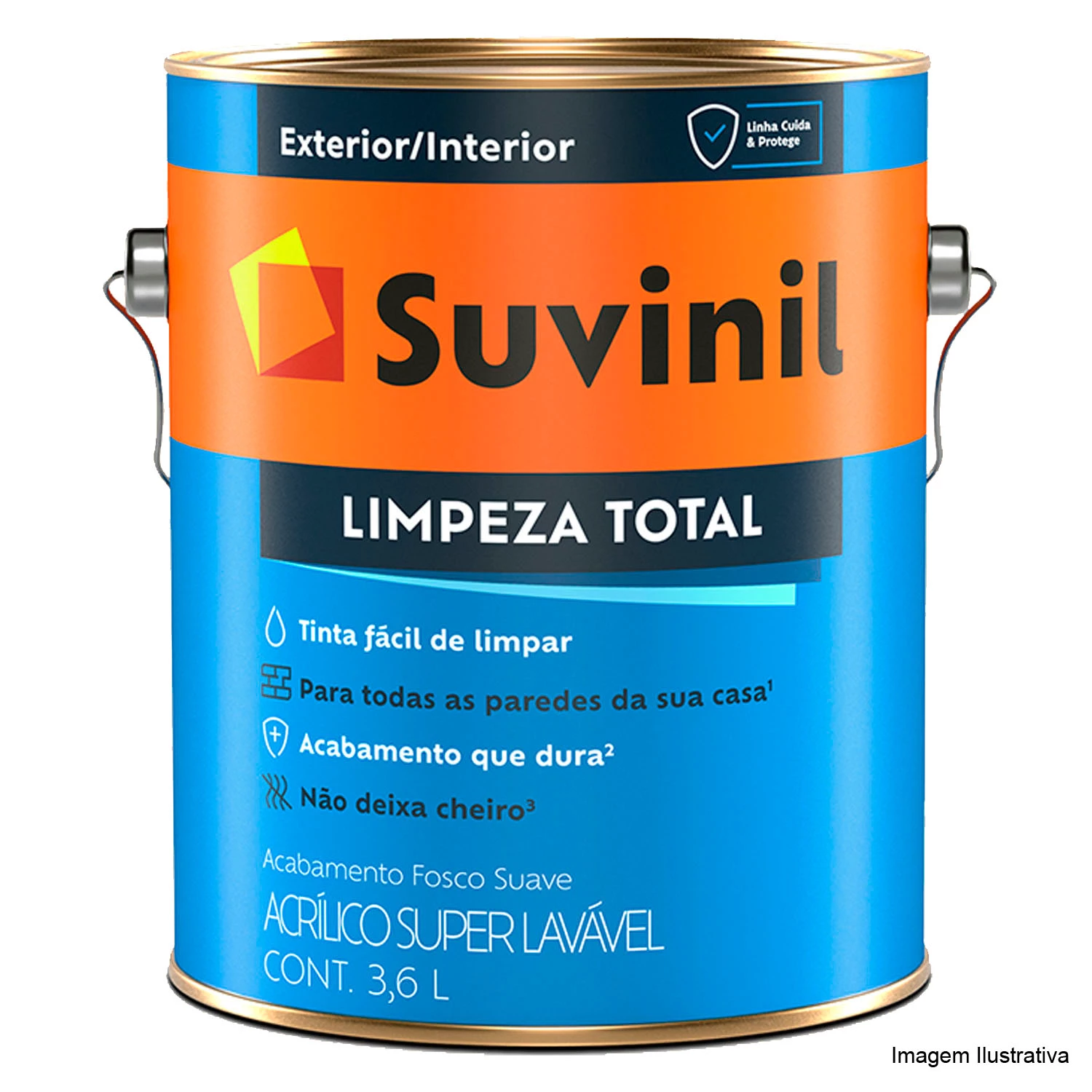 Tinta Limpeza Total Branco Fosco 3,6L – Suvinil