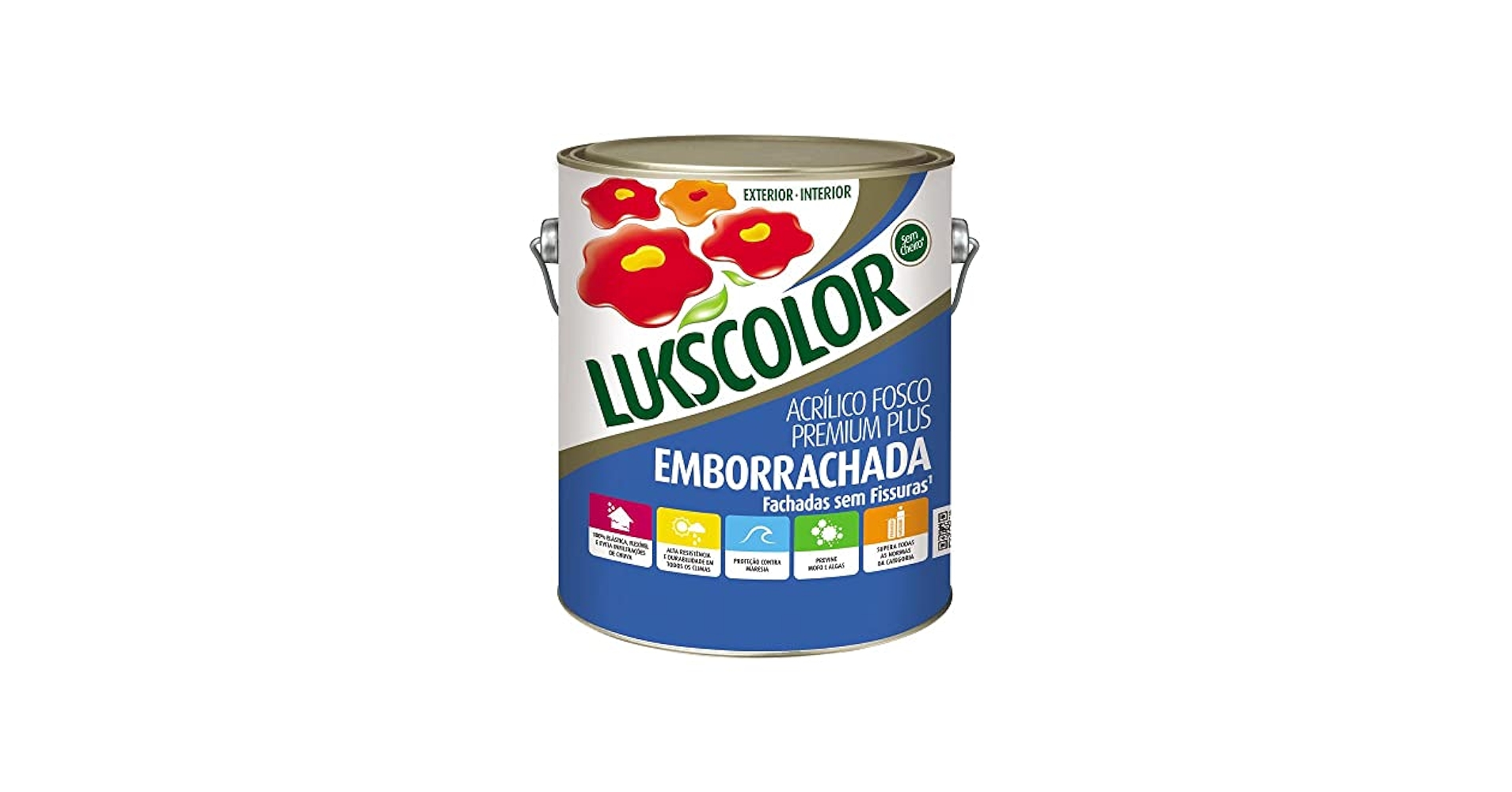 Lukscolor Emborrachada Acrílico Impermeabilizante – Alvenaria